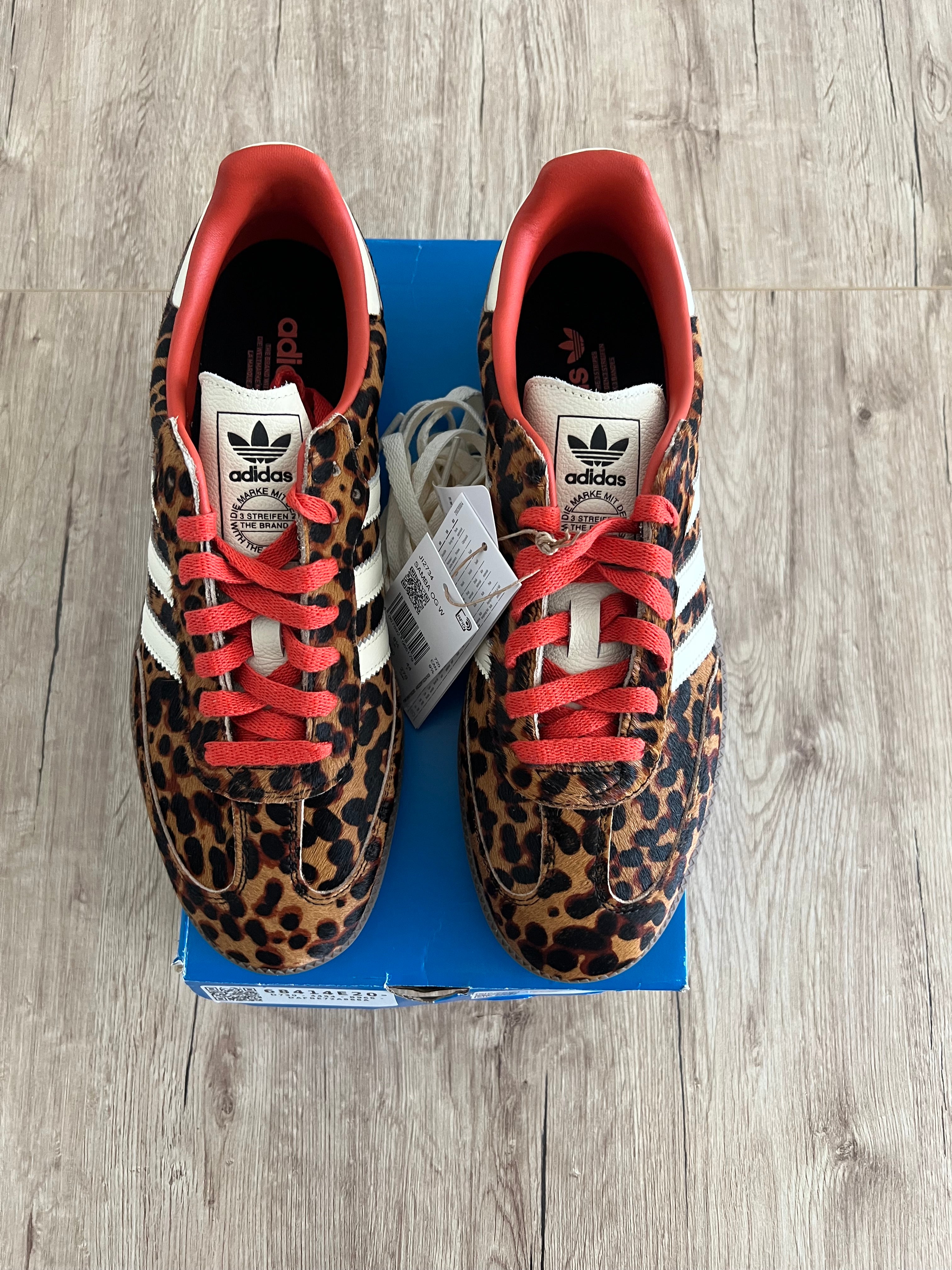 adidas Samba OG 'Preloved Red Leopard'