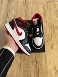 Air Jordan 1 Mid Gym Red Black White (GS)