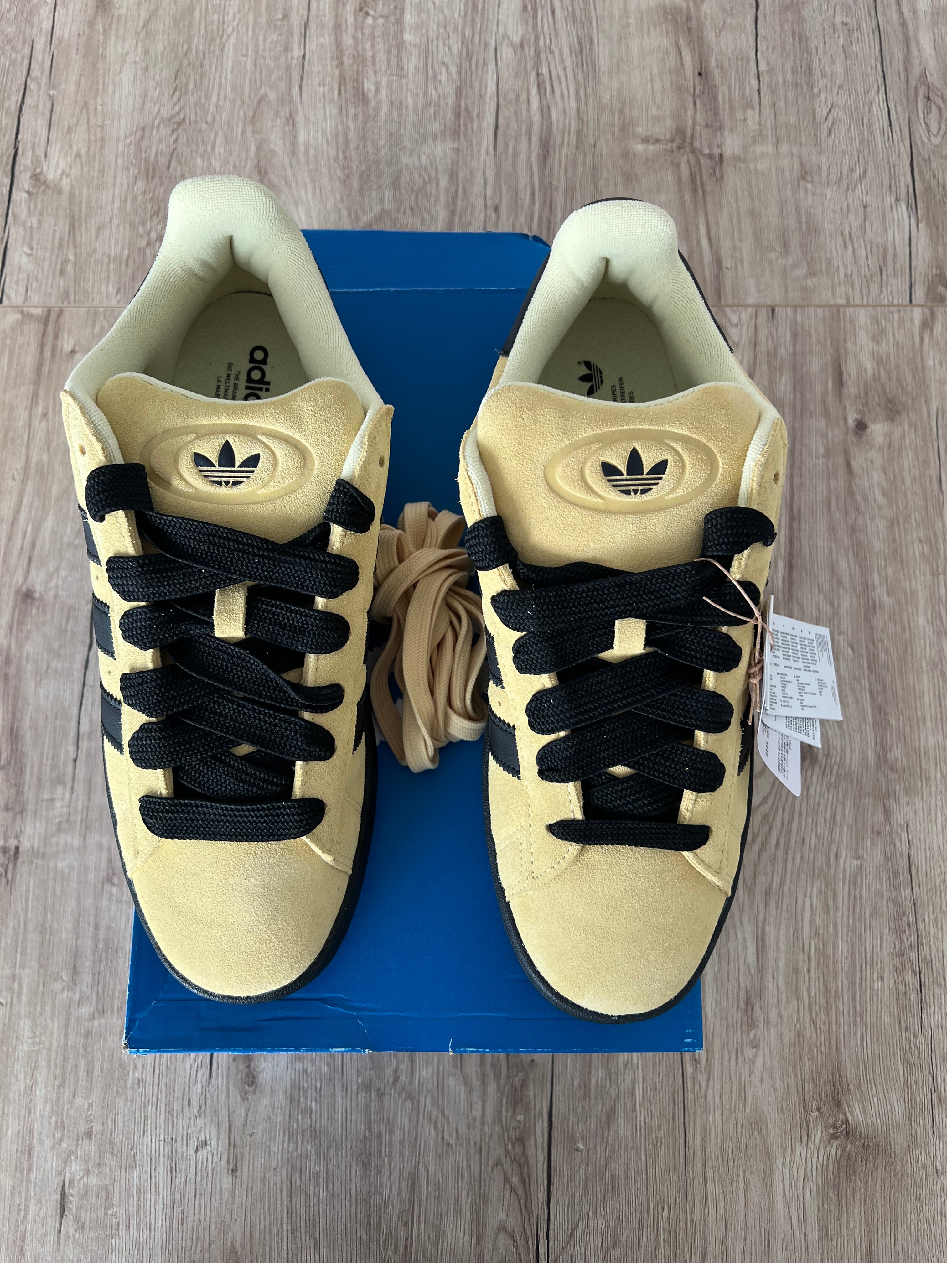 Campus 00s Almost Yellow Core Black