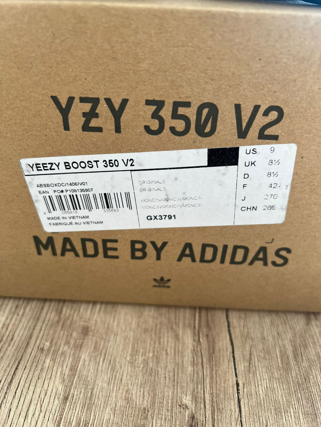 Yeezy Boost 350 V2 Mono Cinder