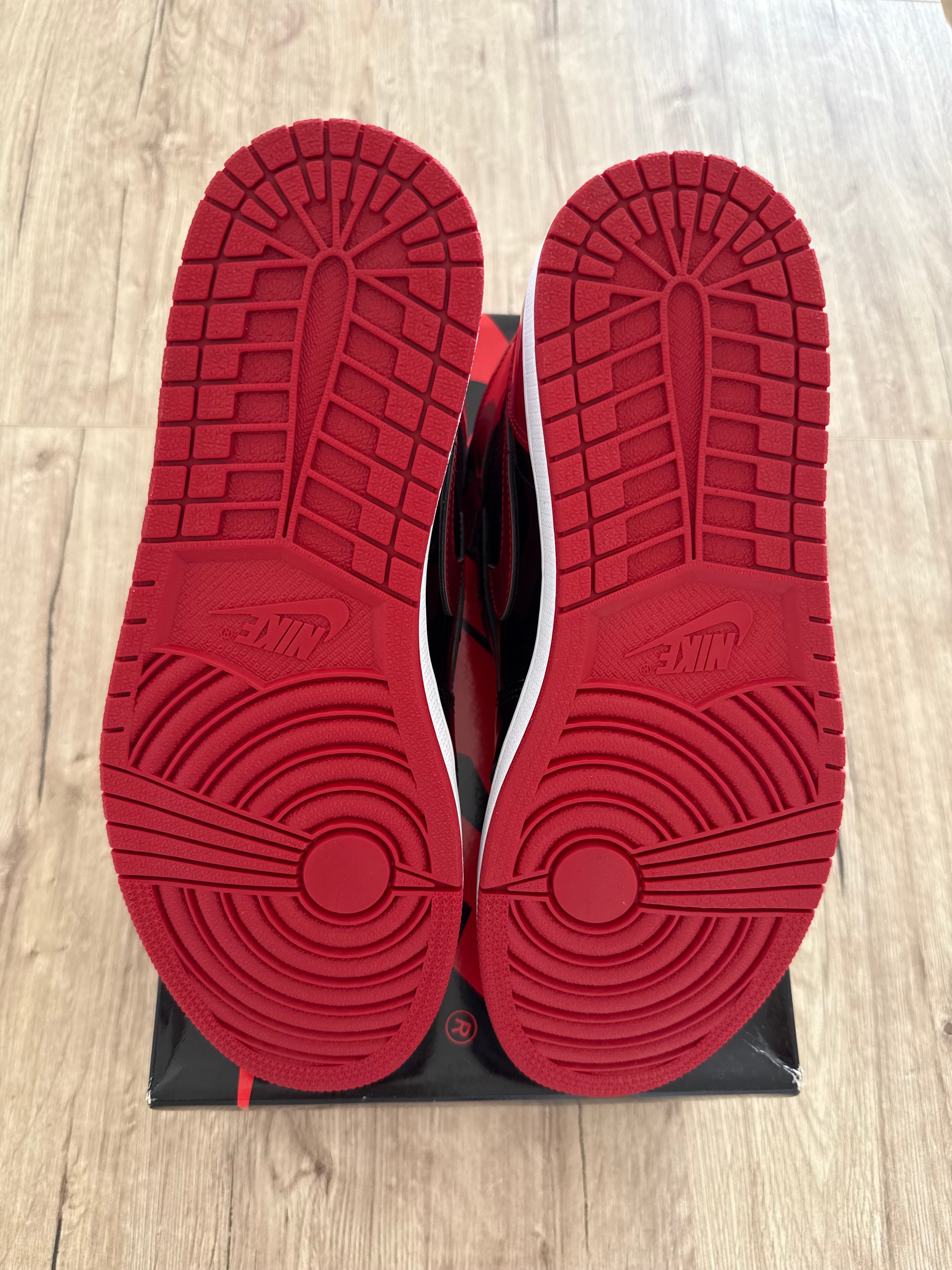 Air Jordan 1 Retro High OG Bred Patent