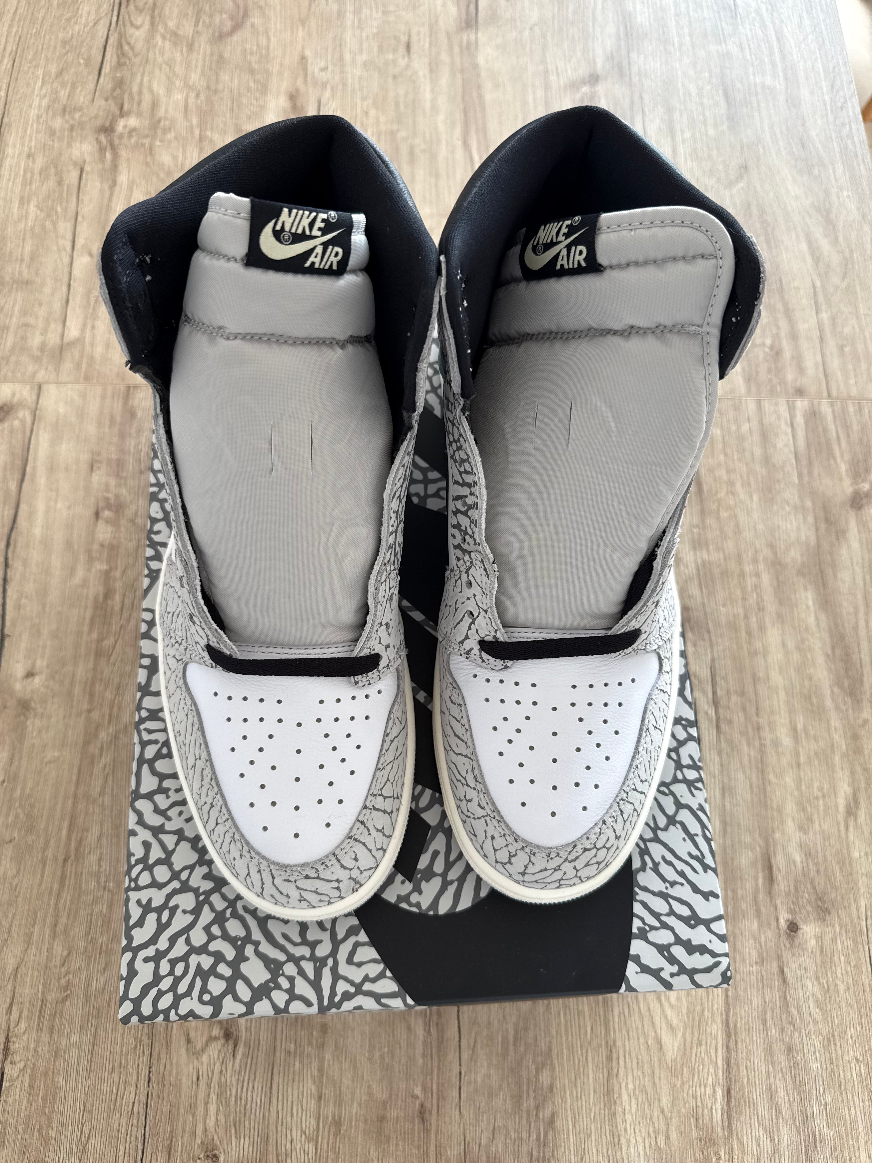 Air Jordan 1 Retro High OG White Cement